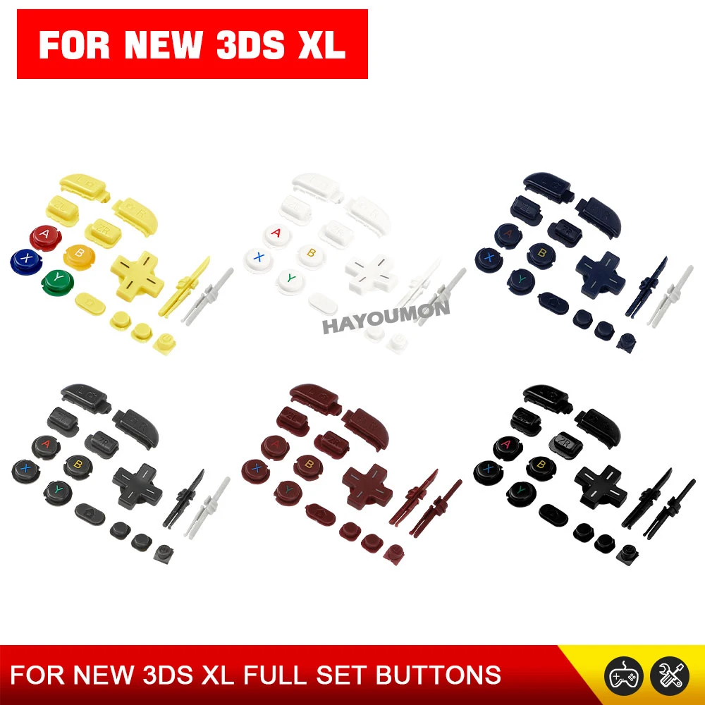 Gaming Console All - ABXY D-Pad Buttons For NEW 3DS