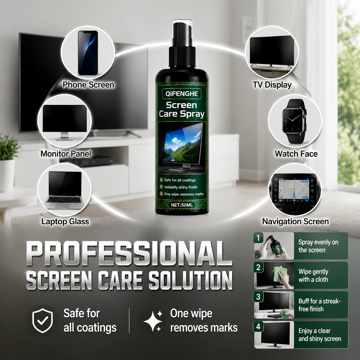 Screen Cleaning Solution Mini  - đánh giá và giá Gaming Console All