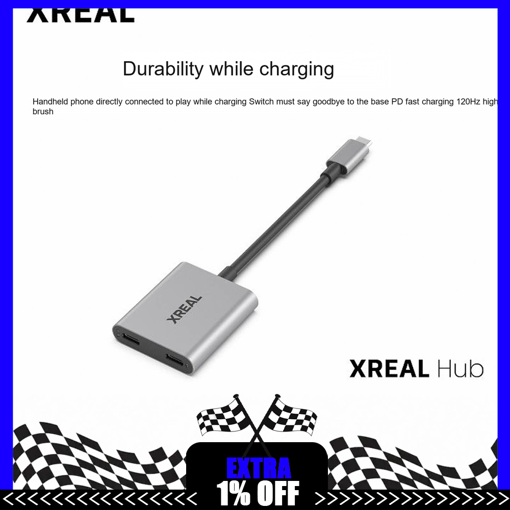 XREAL Hub USB-C Adapter for AR - đánh giá và giá Gaming Console Rog Ally