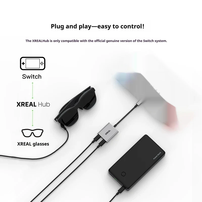 XREAL Hub USB-C Adapter for AR - đánh giá và giá Gaming Console Rog Ally