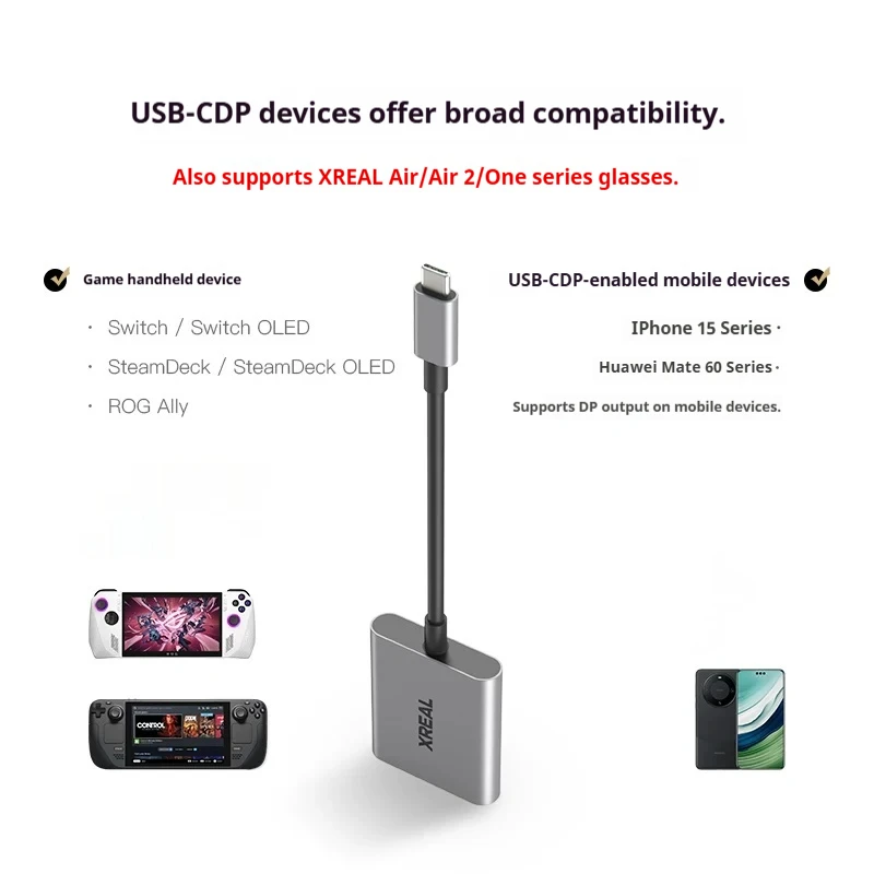 XREAL Hub USB-C Adapter for AR - đánh giá và giá Gaming Console Rog Ally