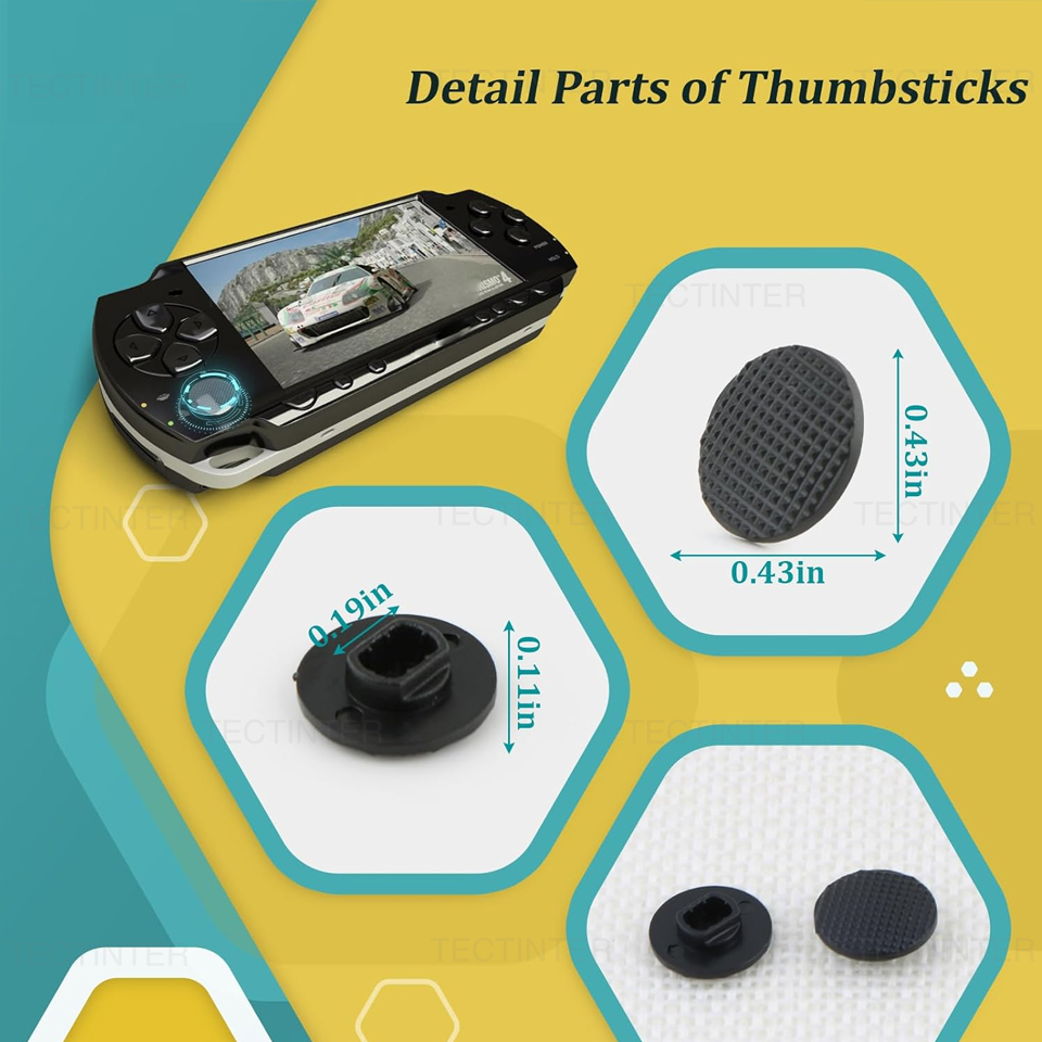 For PSP 1000 Console 3D Analog - đánh giá và giá Gaming Console Buttons