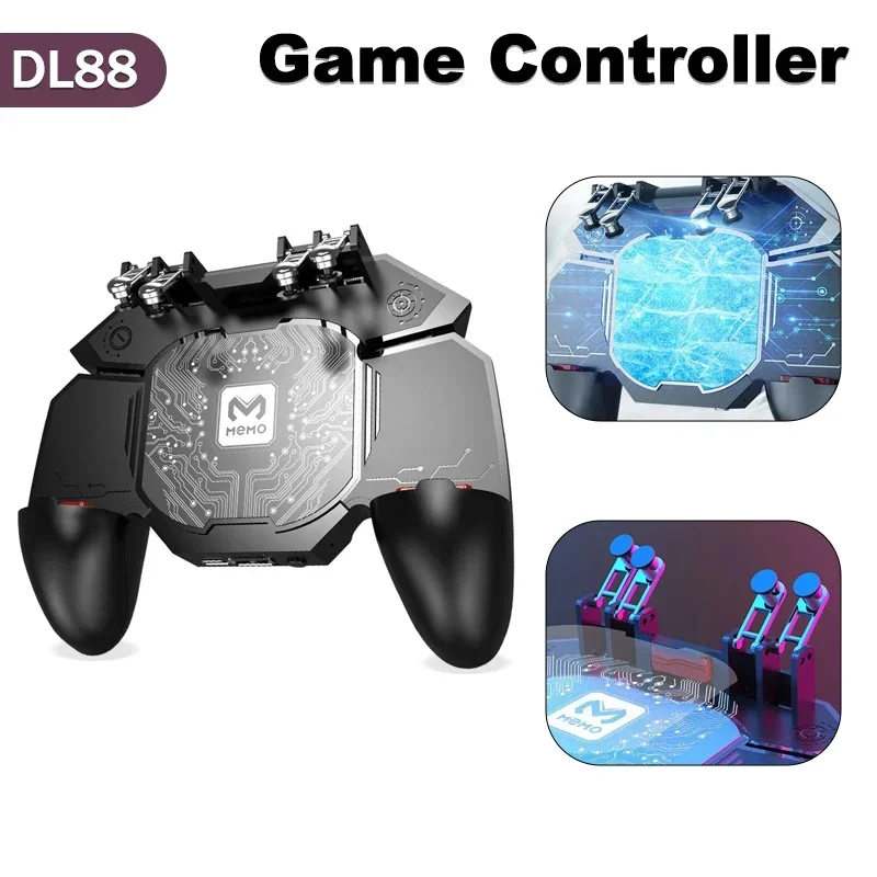 MEMO DL88 Mobile Phone Cooler  - đánh giá và giá Gaming Console For Phone