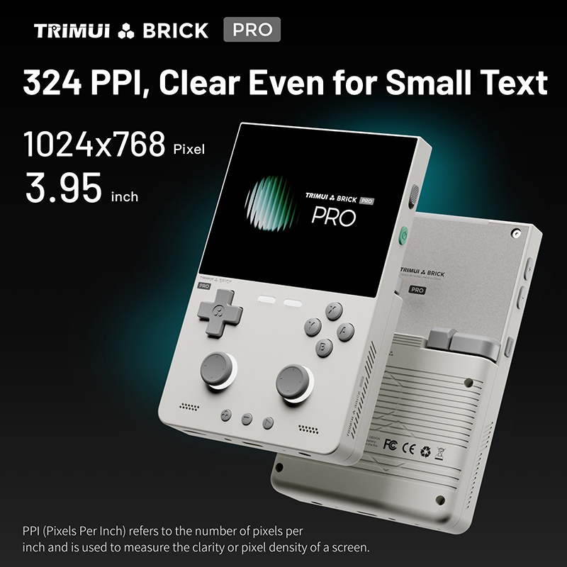 NEW TRIMUI BRICK PRO 3.95 Inch - đánh giá và giá Gaming Console Under 5000