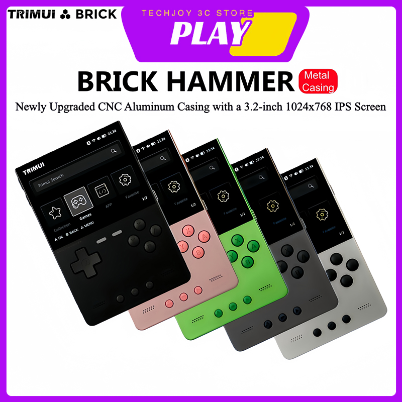 TRIMUI Brick Hammer All Metal  - đánh giá và giá Gaming Console All