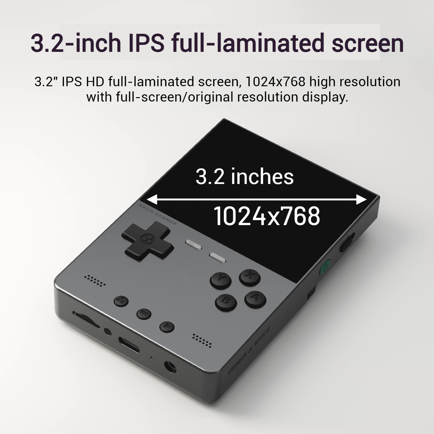 TRIMUI Brick Hammer All Metal  - đánh giá và giá Gaming Console All