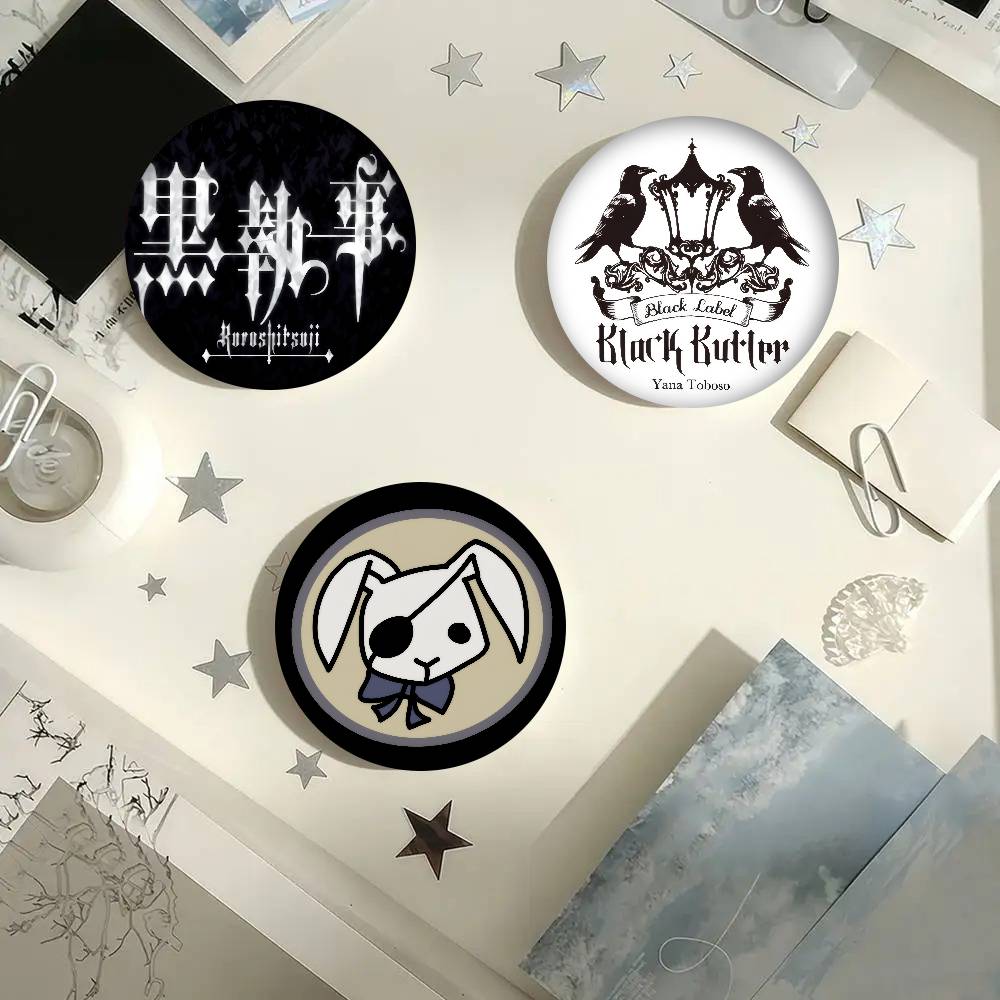 Anime Black logo Butler horror - đánh giá và giá Gaming Console Buttons