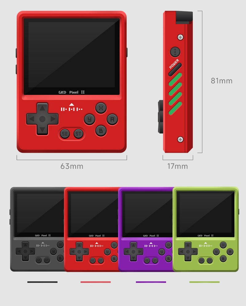 GKD Pixel2 Metal Retro Handhel - đánh giá và giá Gaming Console Under 5000